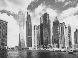 la célèbre skyline, le phare de l'immobilier à Dubaï